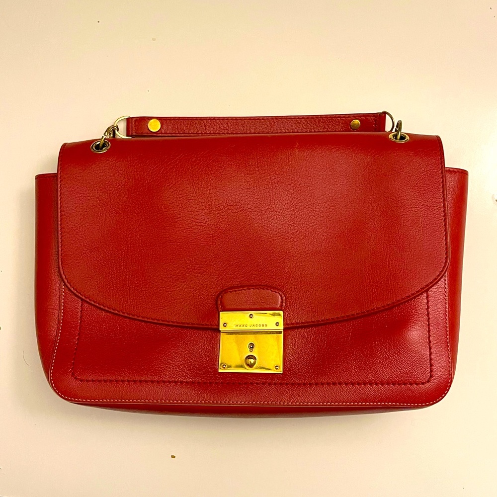 Marc Jacobs Leather Crossbody Shoulder Bag